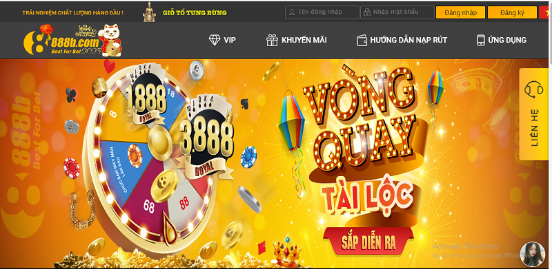 888B &ndash; Nh&agrave; c&aacute;i tặng tiền trải nghiệm cực hay, săn ngay qu&agrave; khủng