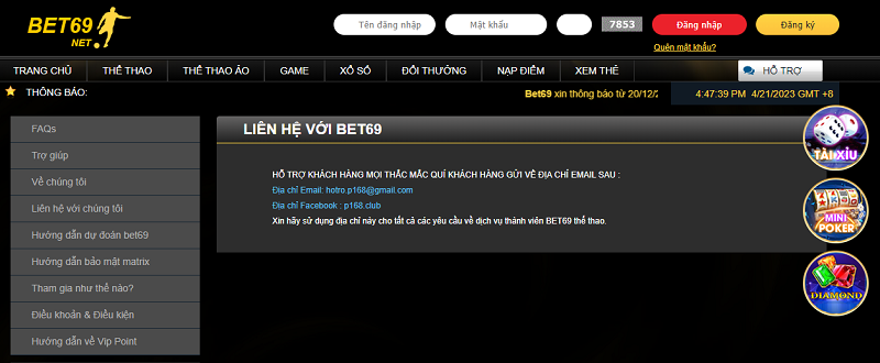 Bet69 &ndash; Xem k&egrave;o b&oacute;ng đ&aacute;, trải nghiệm c&aacute; cược hot nhất