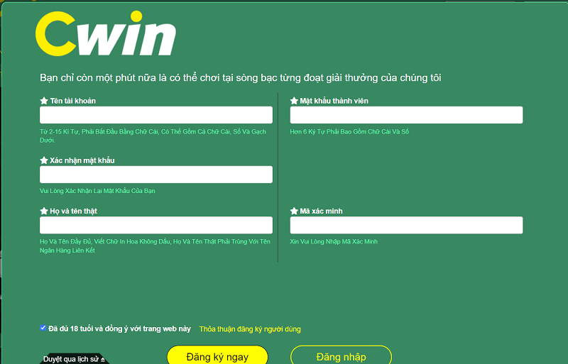 CWIN - Nh&agrave; c&aacute;i c&aacute; cược casino đỉnh nhất Việt Nam