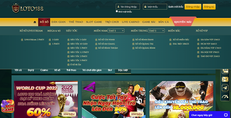 LOTO188 - Nh&agrave; c&aacute;i l&ocirc; đề minh bạch, hấp dẫn nhất Ch&acirc;u &Aacute;