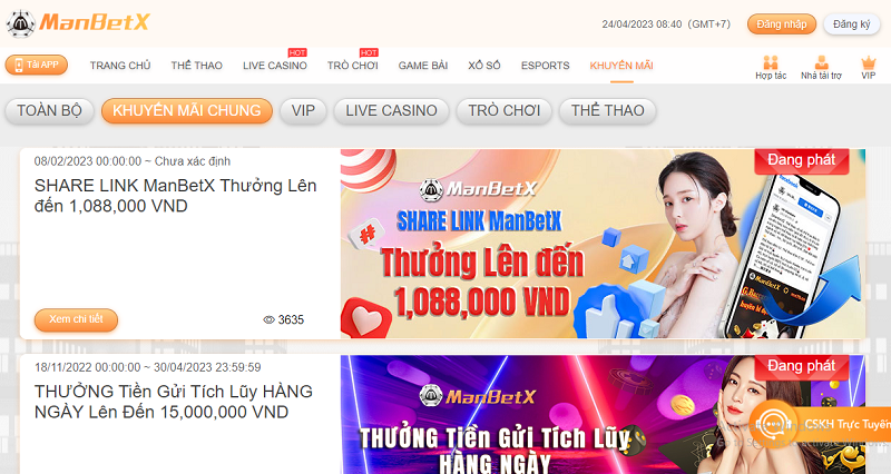 ManbetX &ndash; S&ograve;ng b&agrave;i gi&agrave;u tiềm lực v&agrave; uy t&iacute;n số 1 thị trường