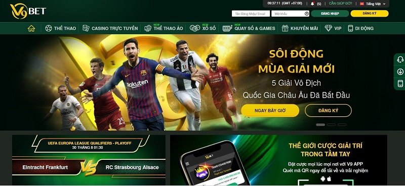 V9Bet - Thương hiệu nh&agrave; c&aacute;i l&yacute; tưởng cho d&acirc;n c&aacute; cược online